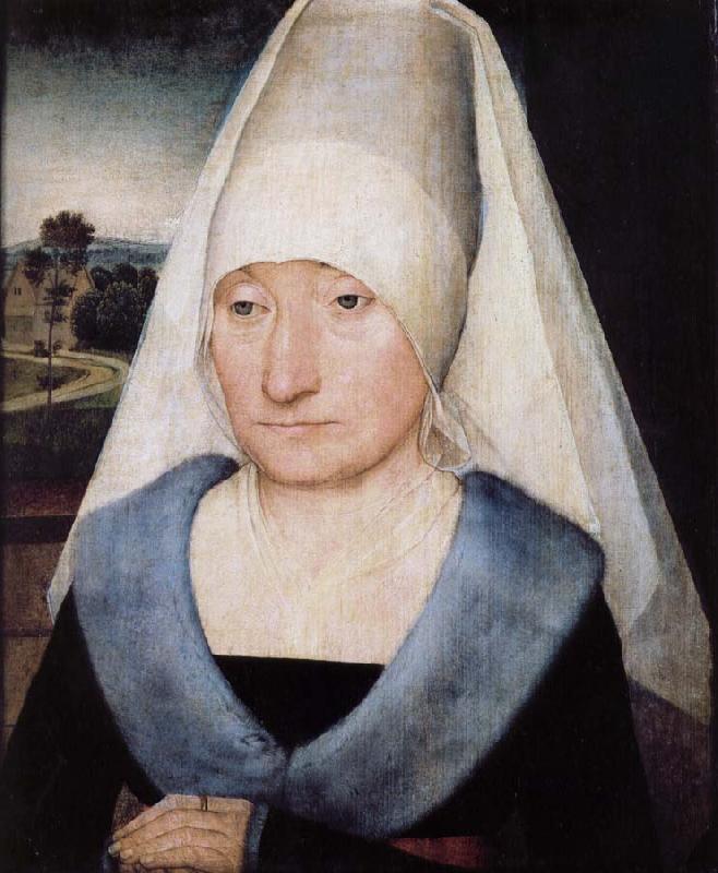 Hans Memling Portrait of elderly women